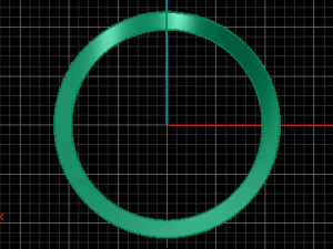 silver ring 3D Model