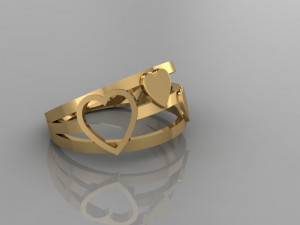 love ring 3D-Modell