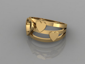love ring 3D-Modell