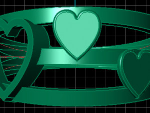 love ring 3D-Modell