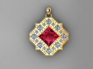 pendant Model 3D
