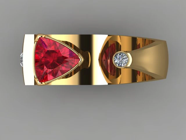 ring 3D Model .c4d .max .obj .3ds .fbx .stl .blend 