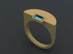 single ring 3D Model