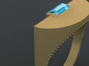 single ring 3D Model