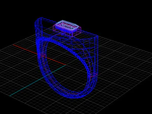 single ring 3D Model