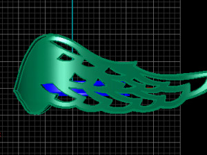 wings ring 3D Model