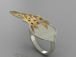 wings ring 3D Model