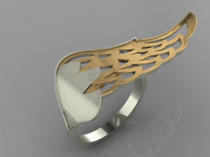 wings ring 3D Model