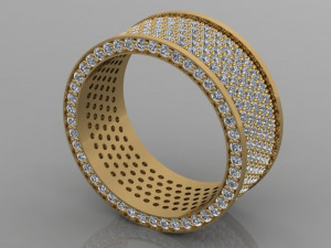 diamond ring Model 3D