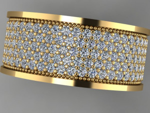 diamond ring Model 3D