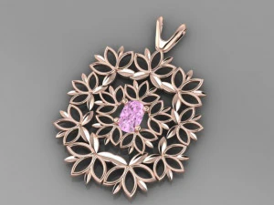 लटकन 3D मॉडल