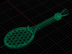 tennis necklace 3D Model