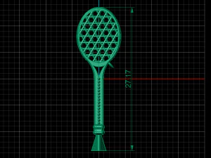 tennis necklace 3D Model