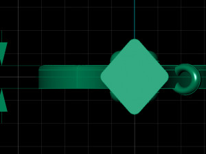 tennis necklace 3D Model