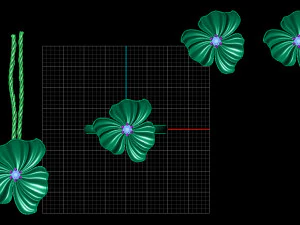 flower set 3D Model