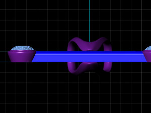 hourglass pendant 3Dモデル