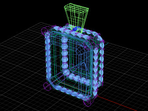 Diamond pendant 3D Model