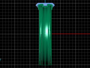 baguette ring Model 3D