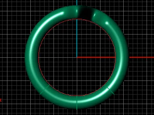 anello a impulsi Modello 3D
