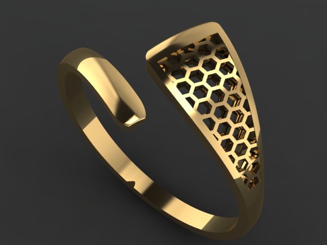 gold ring Modelo 3D .c4d .max .obj .3ds .fbx .stl .blend 