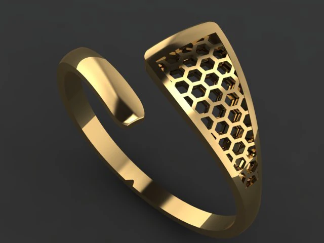 gold ring 3D Model .c4d .max .obj .3ds .fbx .stl .blend 