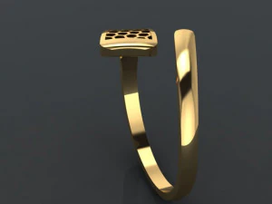 gold ring 3D Model