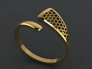 gold ring 3D Model