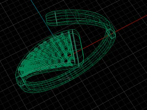 gold ring 3D Model