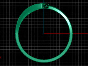 gold ring 3D Model