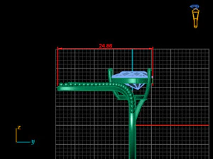 anello di pera Modello 3D