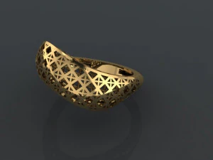 gold ring 3D Model