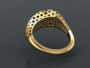 gold ring 3D Model
