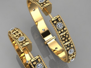 earring Model 3D