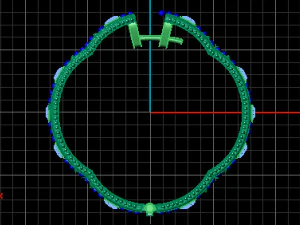 orecchino Modello 3D