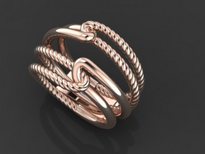 rope ring Model 3D