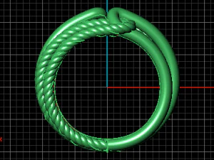 rope ring 3D Model