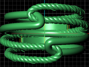 rope ring Model 3D