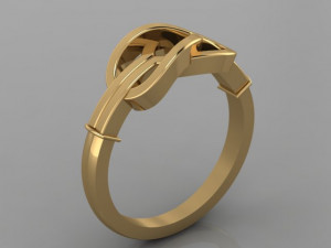 bowtie ring 3D Model