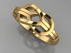 bowtie ring 3D Model