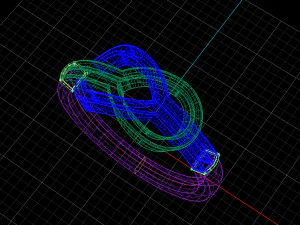 bowtie ring 3D Model