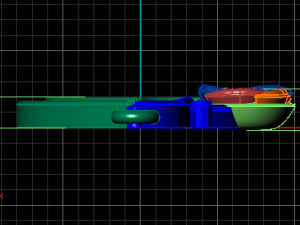 anklet jewelry rose Modello 3D