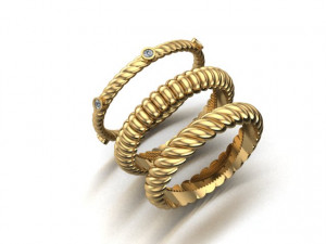 minimal rings Modelo 3D