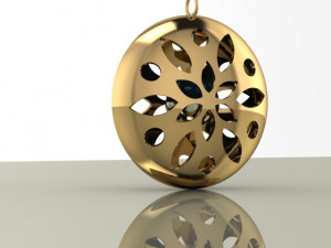 pearl in pendant 3D मॉडल