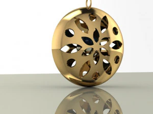 pearl in pendant 3D Model
