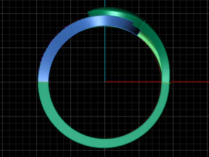 gold diamond ring 3D Model