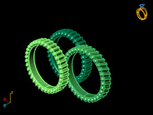 cylinder ring 3D Model