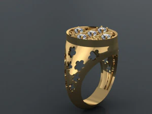wicker ring 3D Model