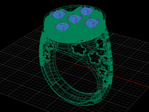 wicker ring 3D मॉडल