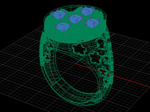 wicker ring 3D Model