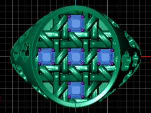 wicker ring 3D मॉडल